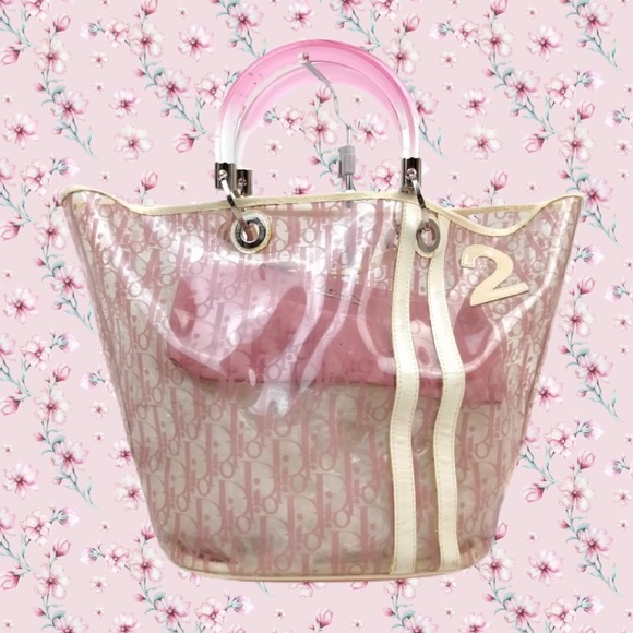 ❌SOLD❌Dior Trotter Vinyl Tote - Picture 1 of 7